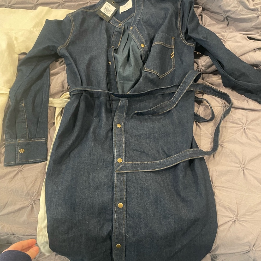 Billy Reid Denim dress NWT